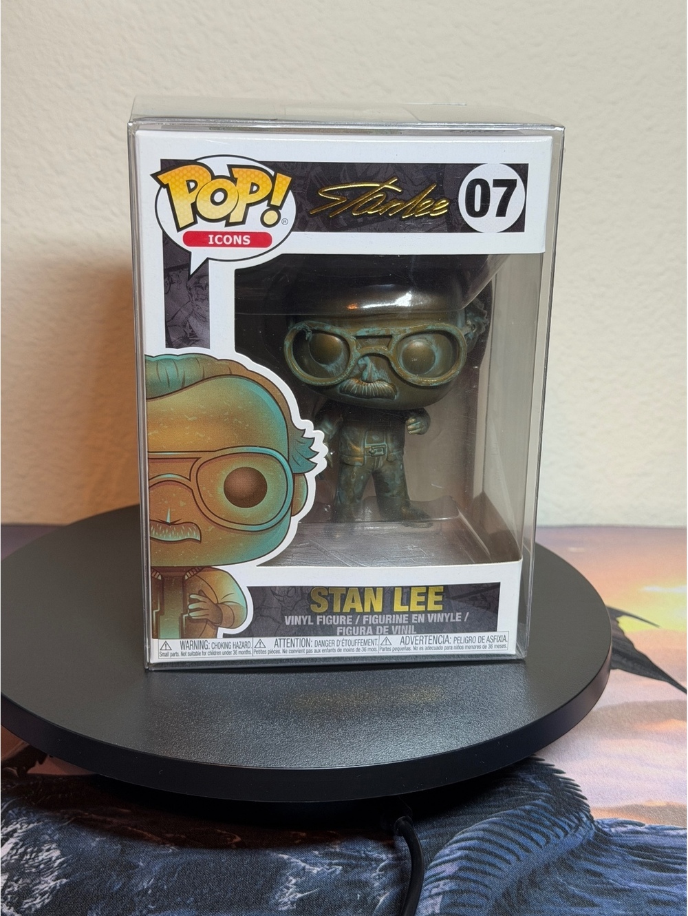 Funko Pop Icons Stan Lee #07 Hero Initiative Vinyl Figurine
